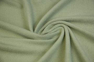 Restmenge 27 cm leichtes Baumwollfleece, mint